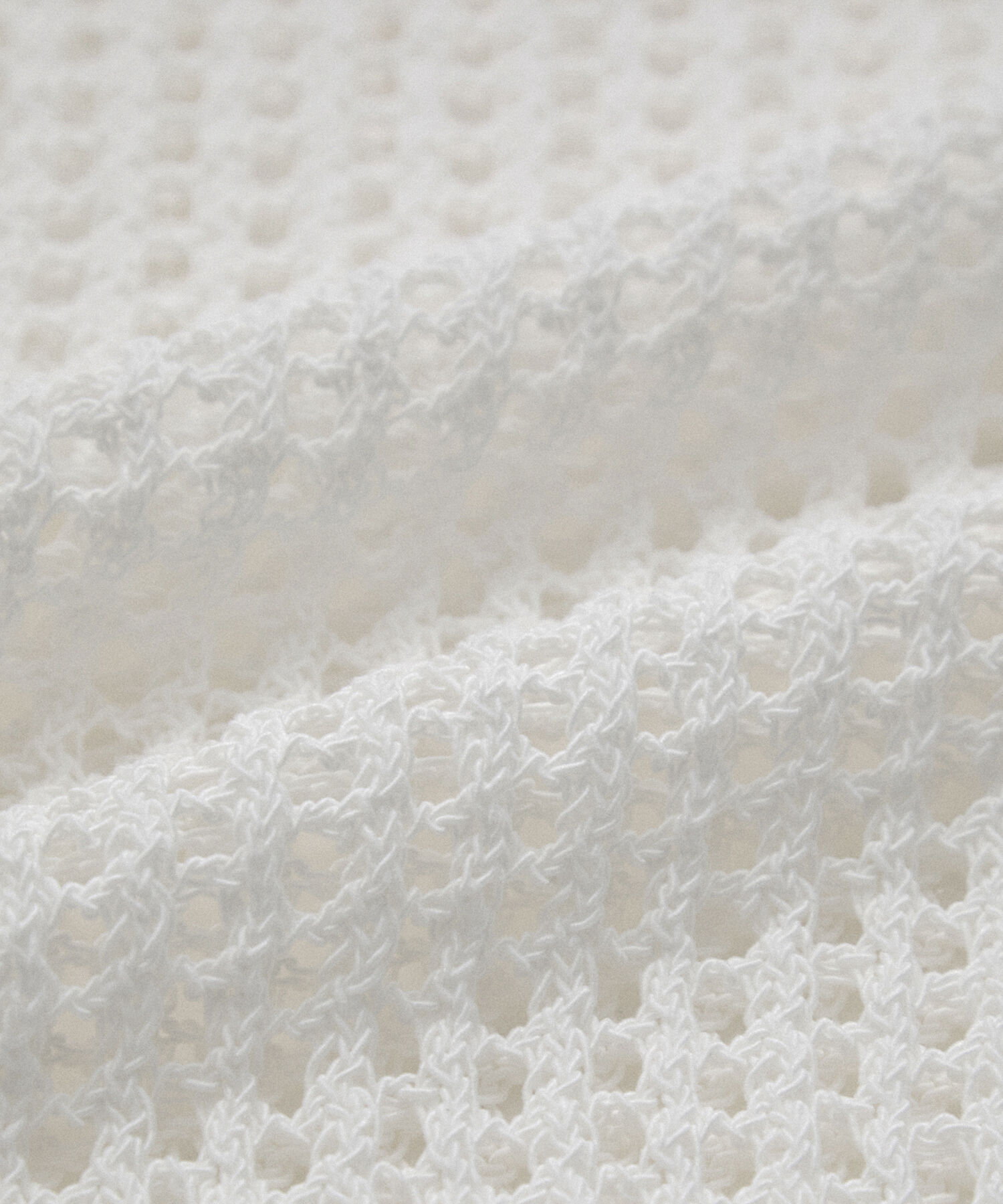 ADAM ET ROPE'「パターンメッシュカーディガン」|カーディガン|