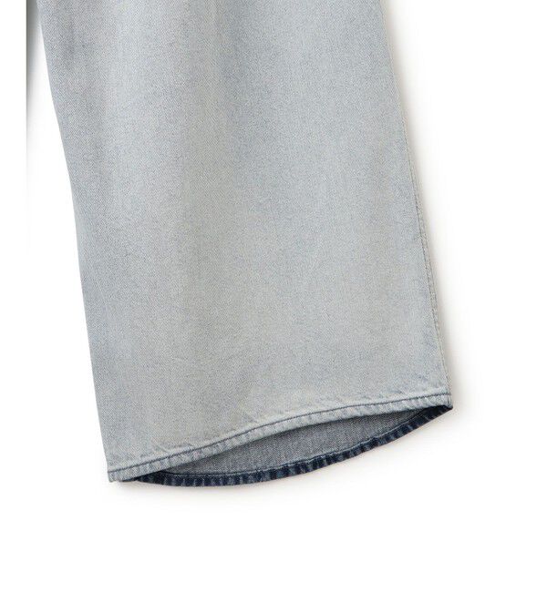 ADAM ET ROPE'「【EMOELLE】・【サステナブル】ドレスデニムパンツ」|デニム|