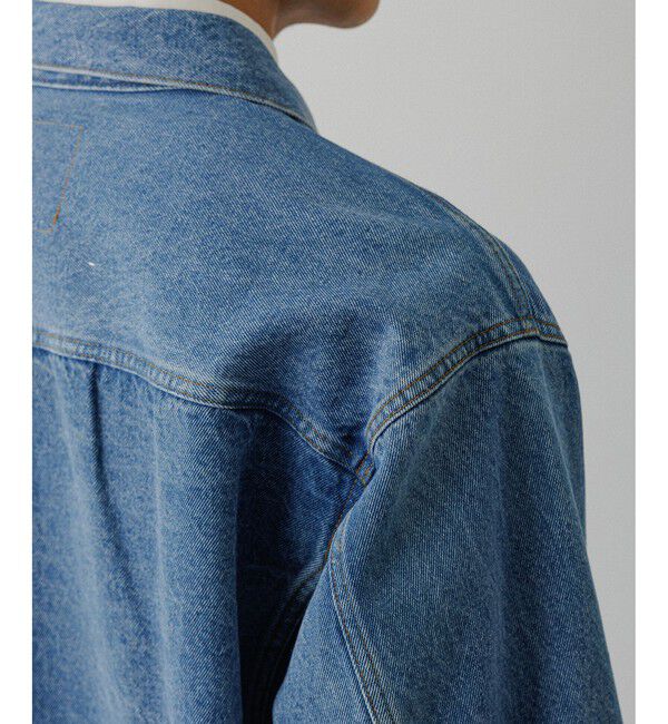 ADAM ET ROPE'「ブリーチ デニムジャケット / ADAM ET ROPE' JEANS -PERS-」|デニムジャケット|