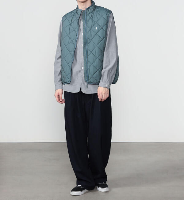 GYMPHLEX「Gymphlex | ナイロンタフタ スタンドカラーダウンベスト MEN」|その他|