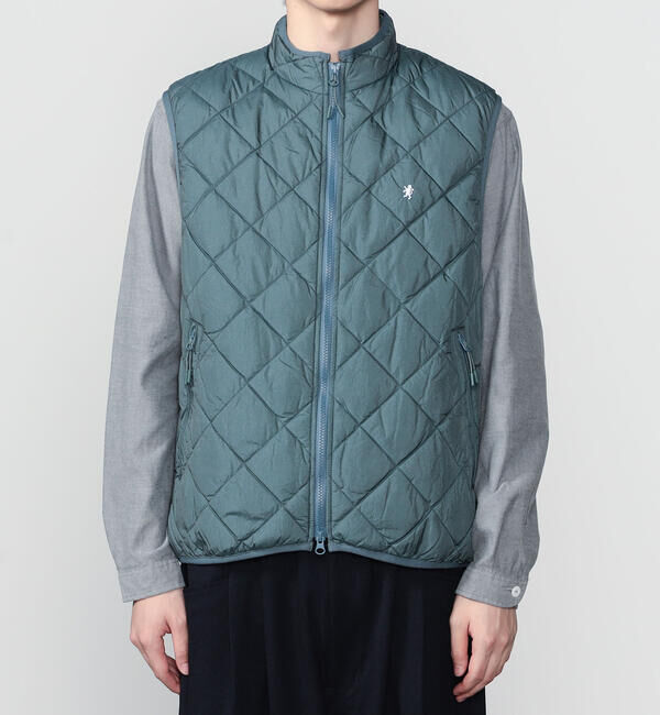 GYMPHLEX「Gymphlex | ナイロンタフタ スタンドカラーダウンベスト MEN」|その他|