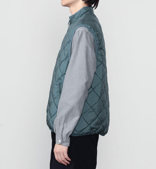 GYMPHLEX「Gymphlex | ナイロンタフタ スタンドカラーダウンベスト MEN」|その他|