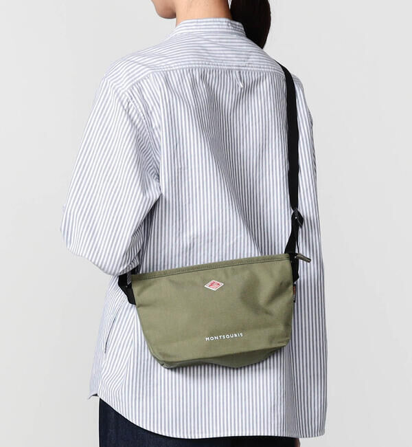 DANTON「DANTON | コーデュラナイロン ショルダーバッグ MONTSOURIS UNISEX」|ショルダー・メッセンジャー|GREIGE