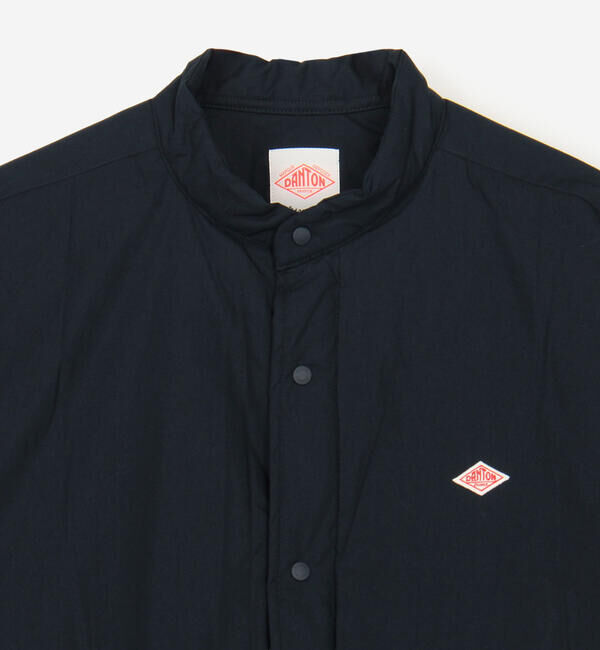 DANTON「DANTON | ポプリン 長袖シャツジャケット MEN」|ダウン|