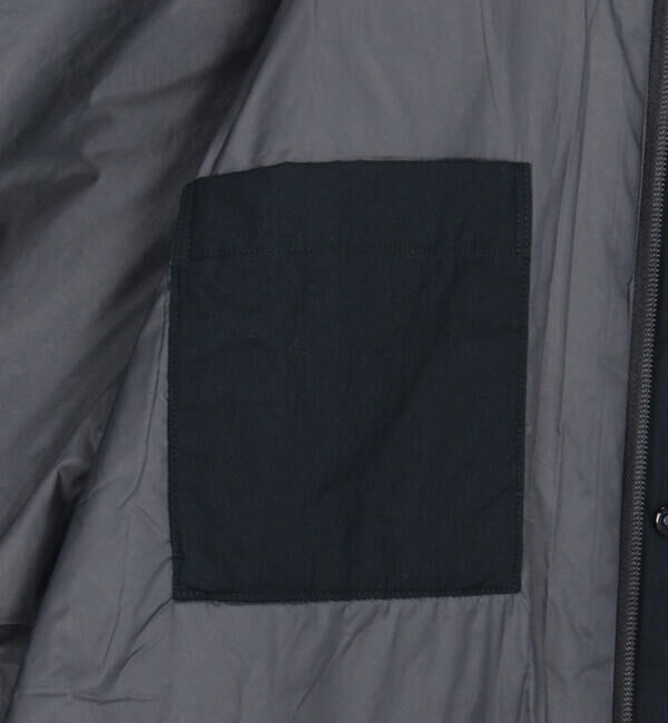 DANTON「DANTON | ポプリン 長袖シャツジャケット MEN」|ダウン|