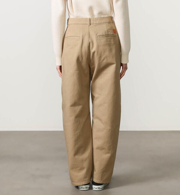 ORCIVAL「ORCIVAL | コットンドライツイル ワイドカーブパンツ WOMEN」|チノ|