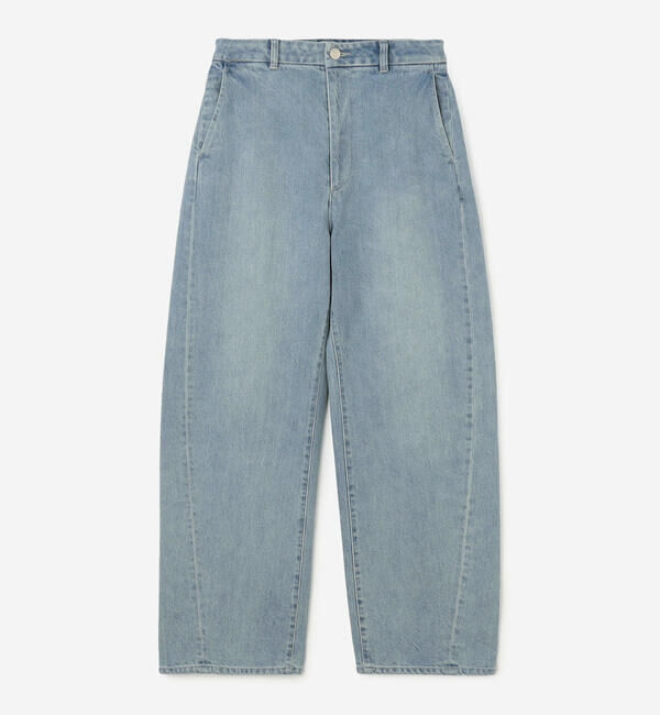 ORCIVAL「ORCIVAL | コットンドライツイル ワイドカーブパンツ WOMEN」|デニム|