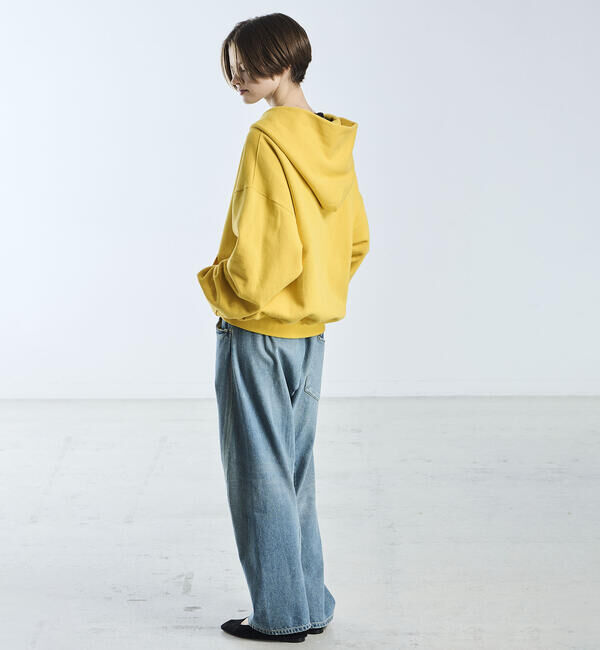  「SOPHIE TALKS ABOUT THE WEATHER | コットン ジップパーカー WOMEN」|パーカー|