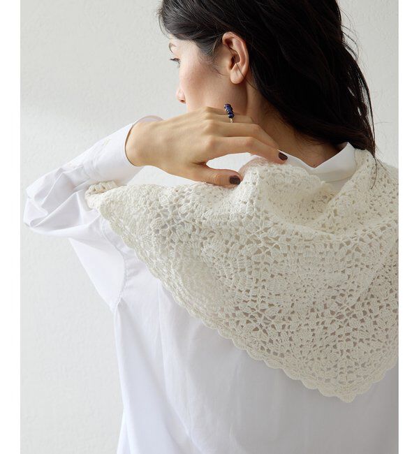  「クロシェニットスカーフ」|マフラー|