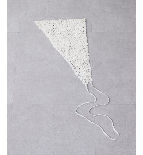  「クロシェニットスカーフ」|マフラー|