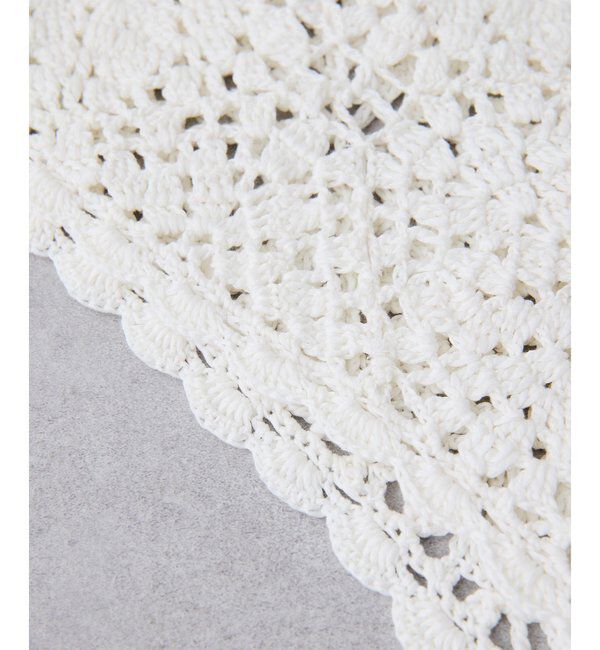  「クロシェニットスカーフ」|マフラー|