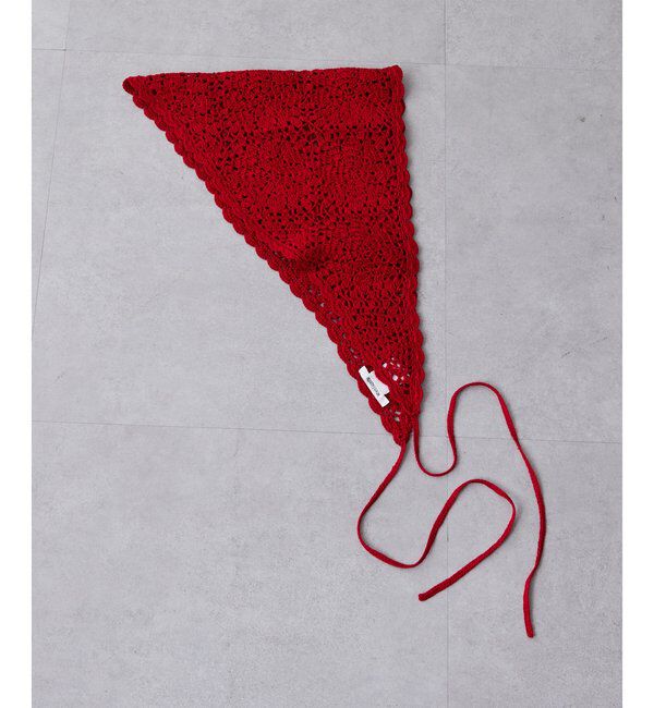  「クロシェニットスカーフ」|マフラー|