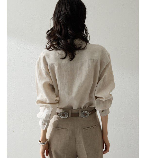  「リネンシャツ」|シャツ・ブラウス|