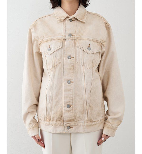  「サンフェードデニムGジャン」|デニムジャケット|