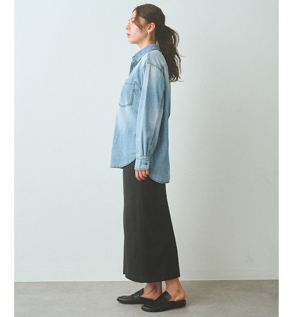  「Iラインスリットスカート」|スカート|