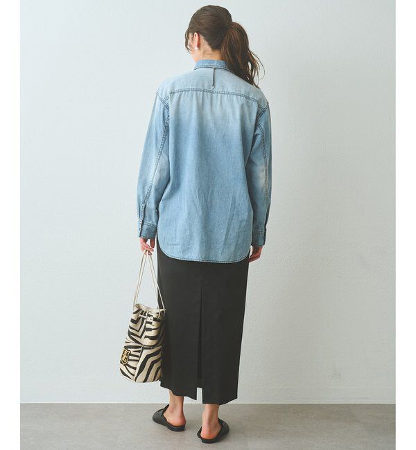  「Iラインスリットスカート」|スカート|