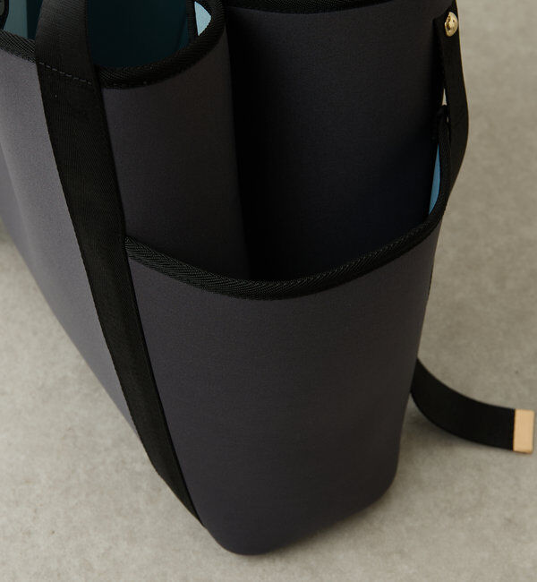  「《新色登場》【PC収納/A4対応/軽量】ウェットダブルポケットトートバッグ」|トートバッグ|