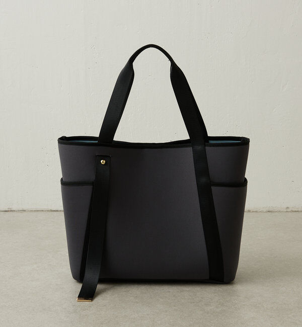  「《新色登場》【PC収納/A4対応/軽量】ウェットダブルポケットトートバッグ」|トートバッグ|