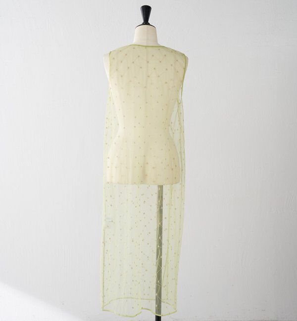  「チュール刺繍ワンピース」|ワンピース|