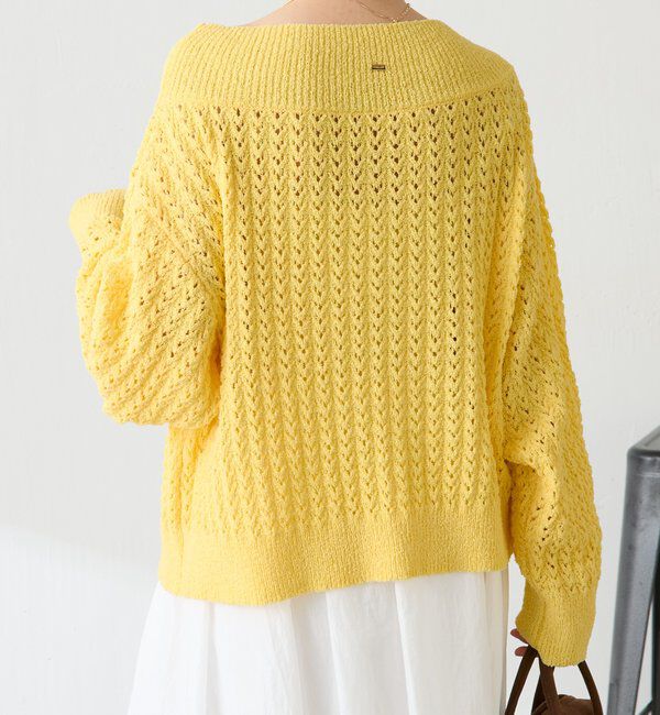  「レースステッチニット」|ニット・セーター|