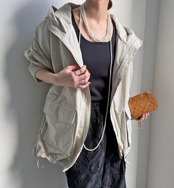  「マンパMA1」|ブルゾン・スタジャン|ライトベージュ