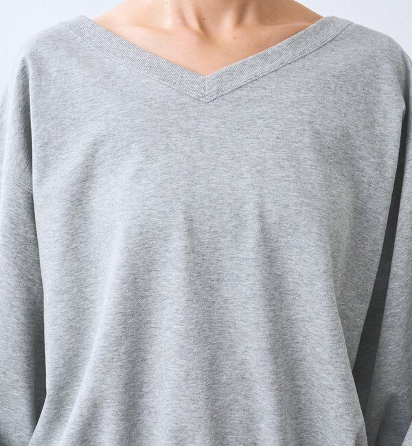  「【前後２way仕様】ボートネック2wayスウェット」|Tシャツ・カットソー|