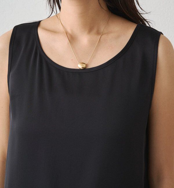  「サテンインナータンク」|シャツ・ブラウス|