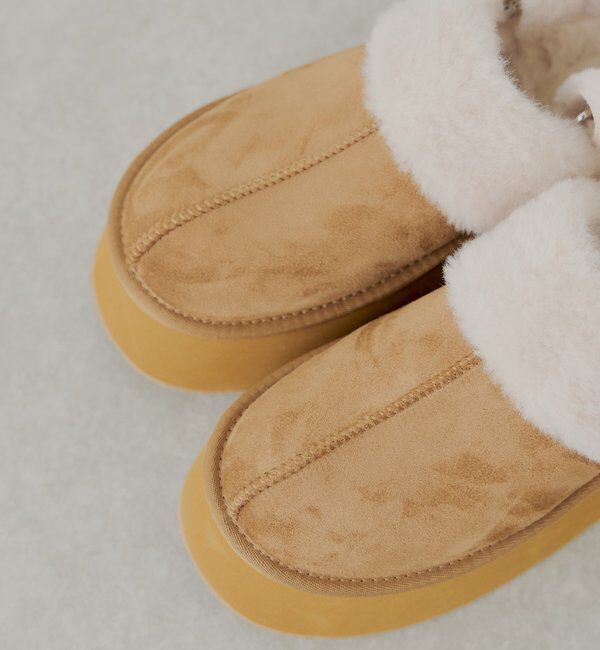  「2way厚底ムートンサボ」|その他|