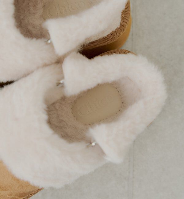  「2way厚底ムートンサボ」|その他|
