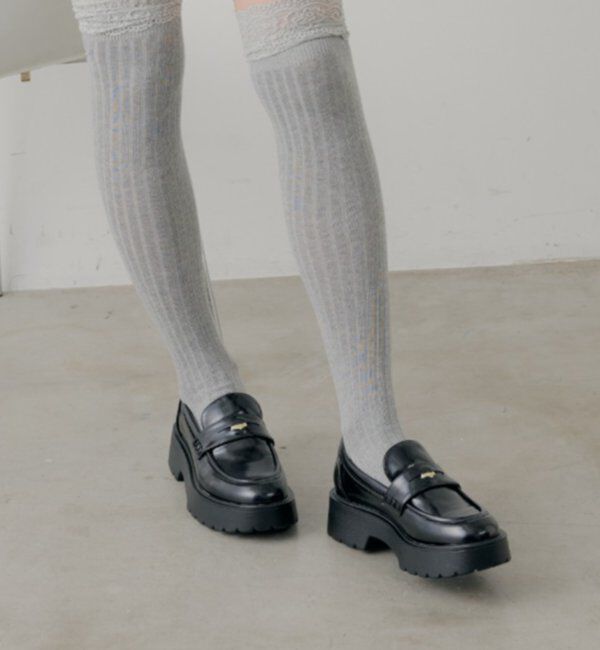  「厚底コインローファー」|その他|