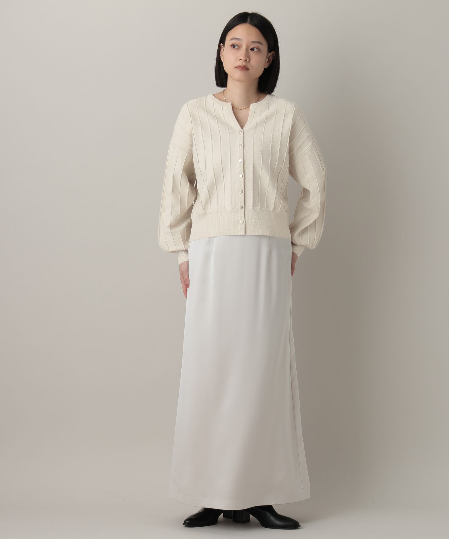 A part by 「アイレットアミショートカーディガン」|ニット・セーター|