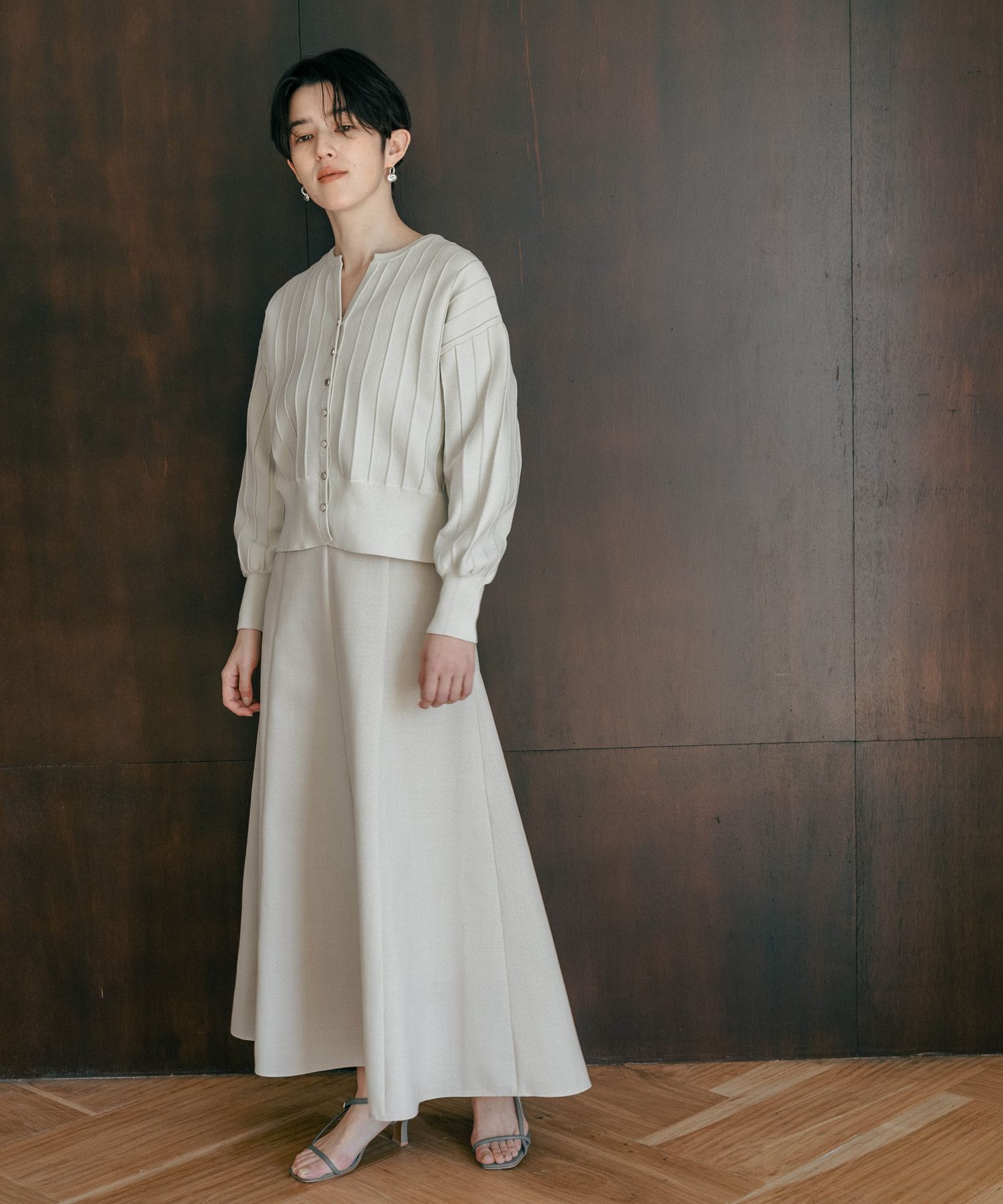 A part by 「アイレットアミショートカーディガン」|ニット・セーター|