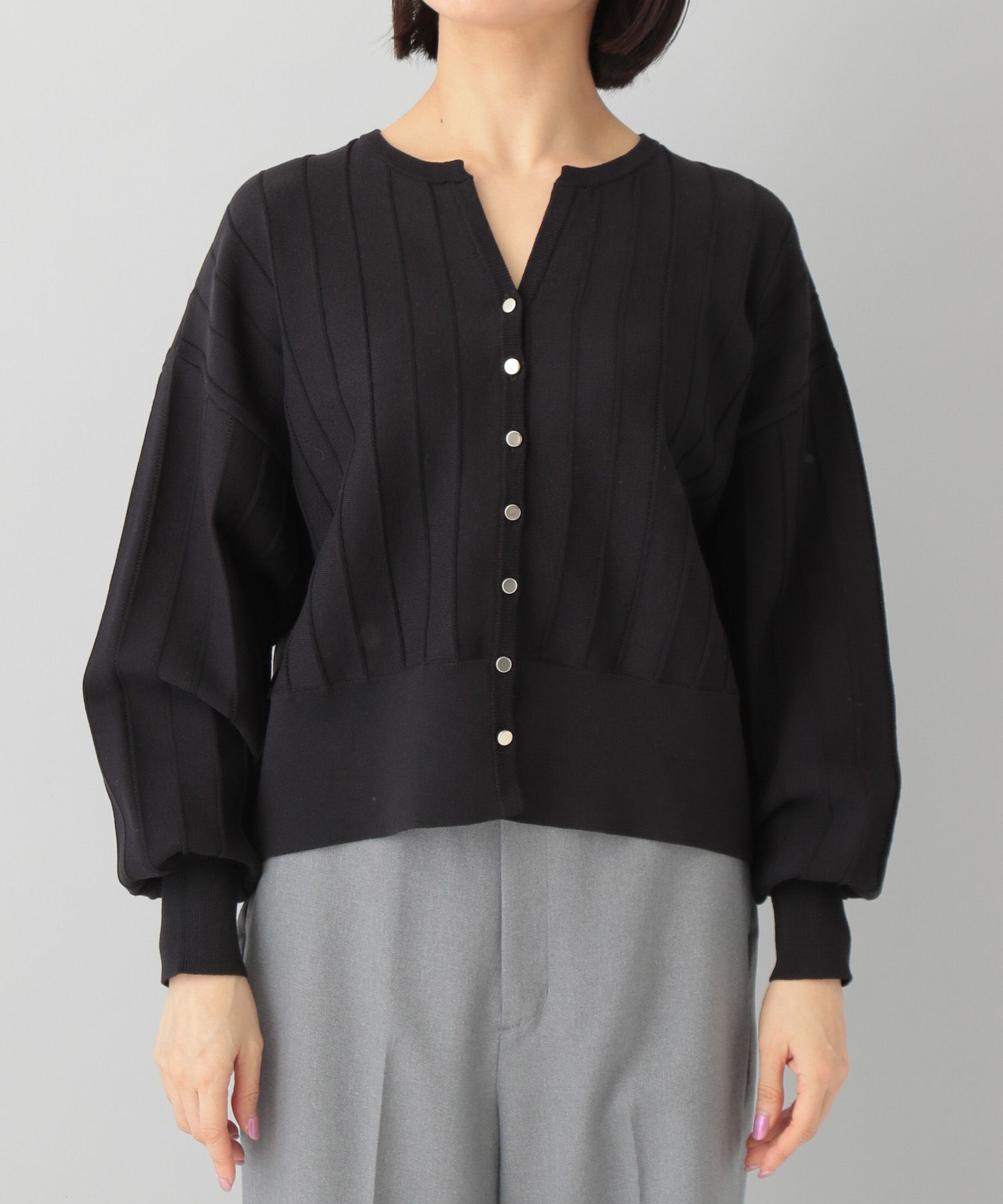 A part by 「アイレットアミショートカーディガン」|ニット・セーター|