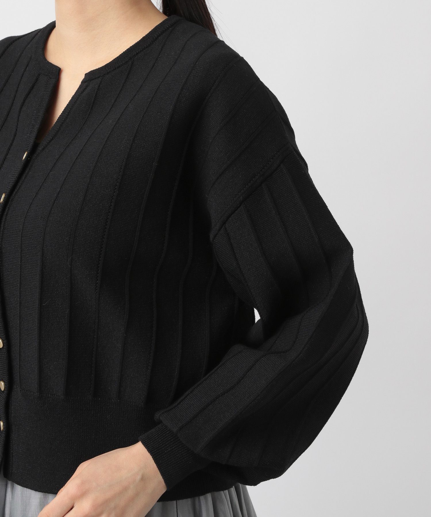 A part by 「アイレットアミショートカーディガン」|ニット・セーター|