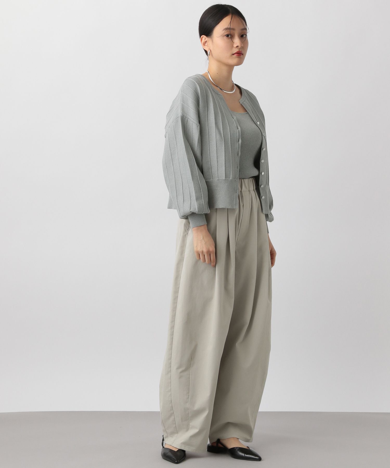 A part by 「アイレットアミショートカーディガン」|ニット・セーター|