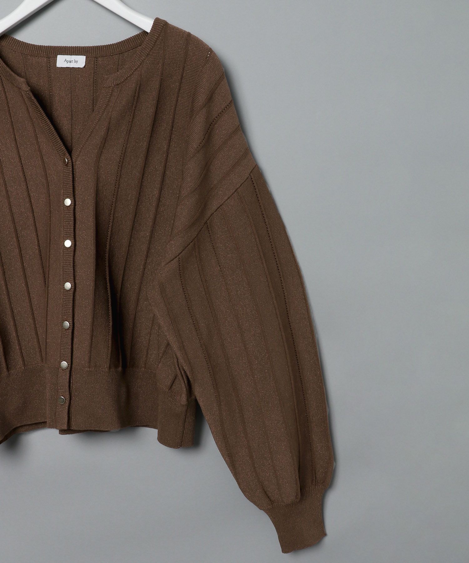 A part by 「アイレットアミショートカーディガン」|ニット・セーター|