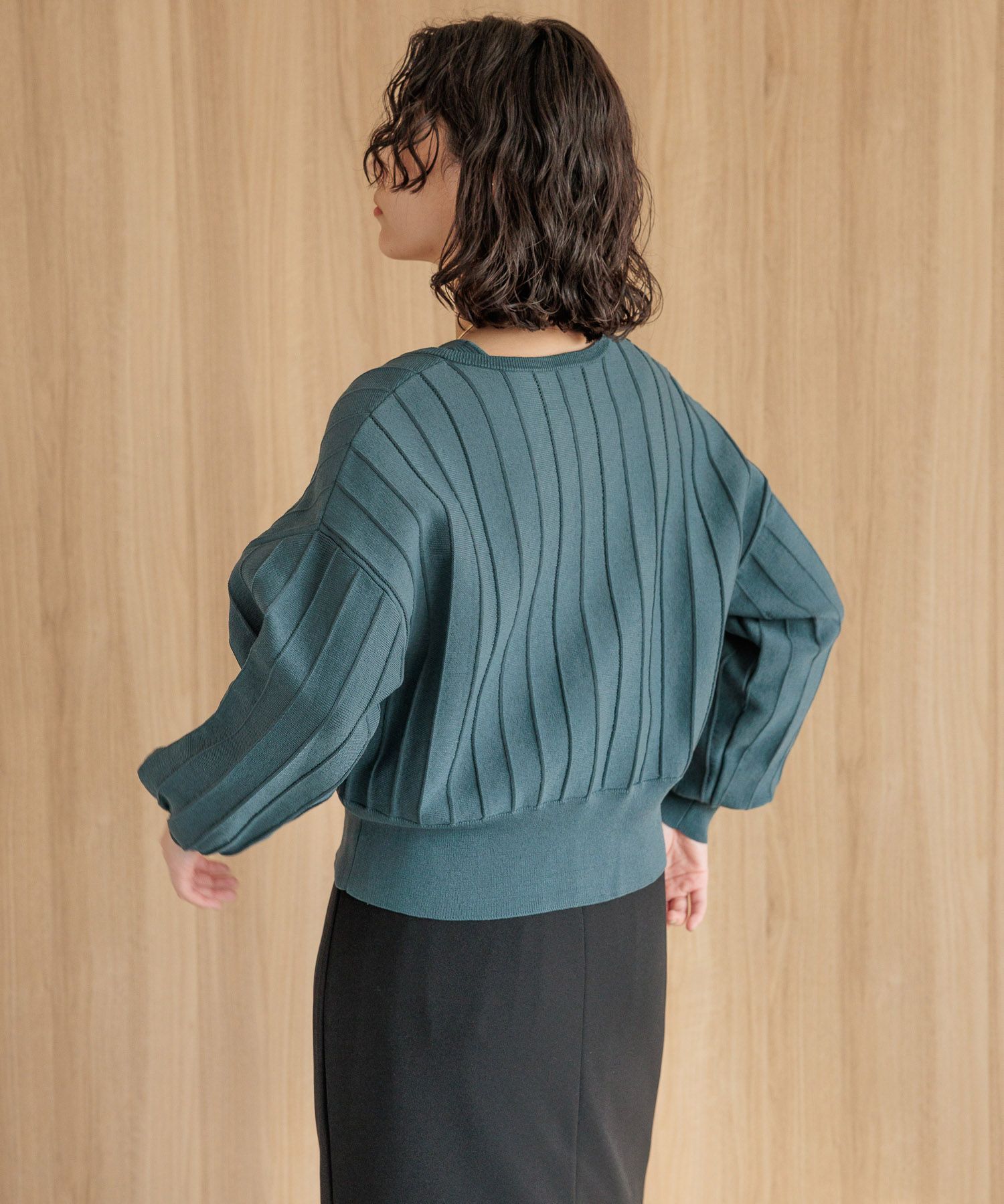 A part by 「アイレットアミショートカーディガン」|ニット・セーター|