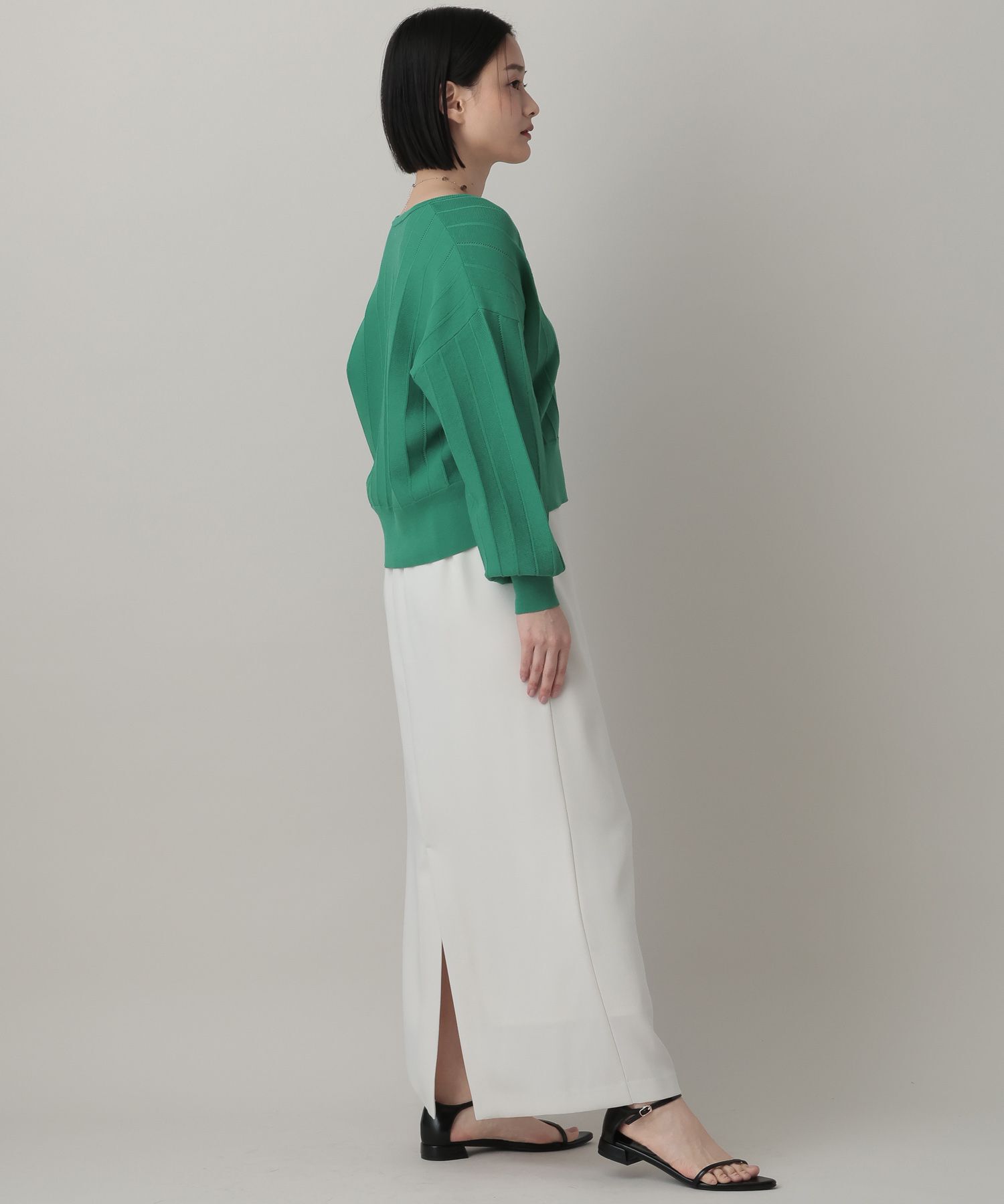 A part by 「アイレットアミショートカーディガン」|ニット・セーター|