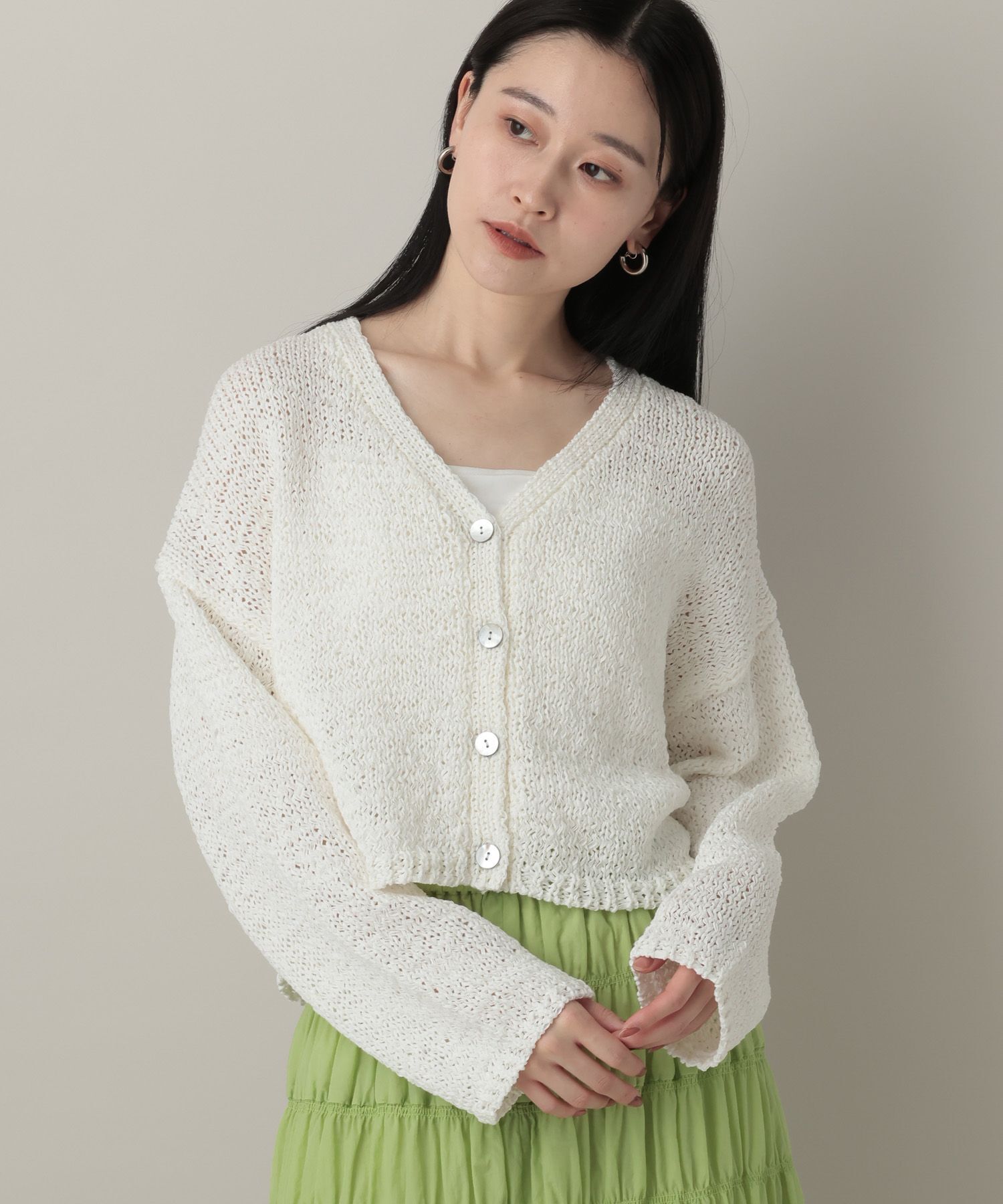 A part by 「ﾃｰﾌﾟﾔｰﾝﾆｯﾄCD」|ニット・セーター|