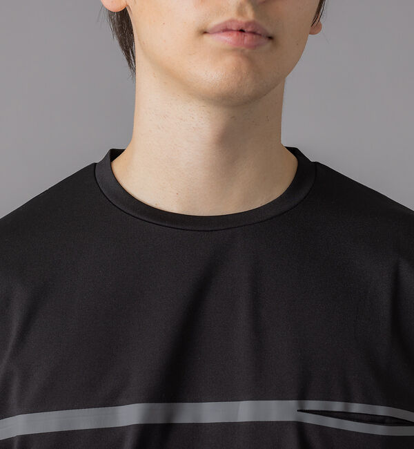 ABAHOUSE「【フロントシーム】 デザイン ポケット Tシャツ」|Tシャツ・カットソー|