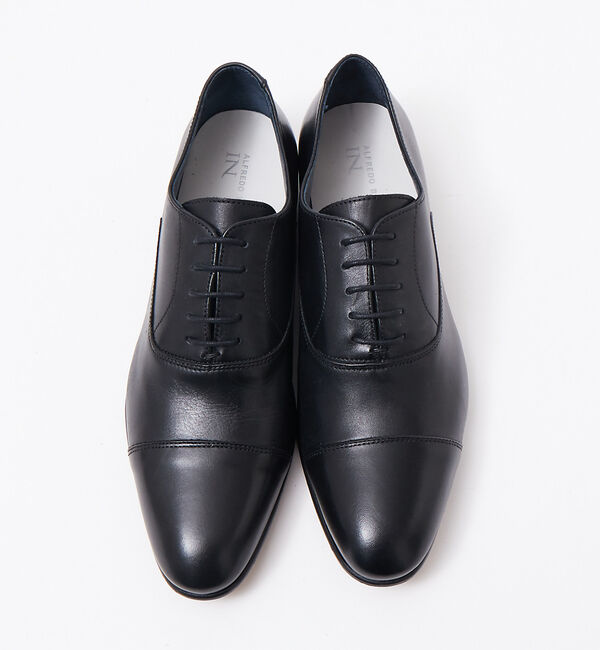 alfredoBANNISTER「【一部店舗＋WEB限定】レザーソール 内羽根ストレートチップシューズ」|ビジネス・ドレスシューズ|