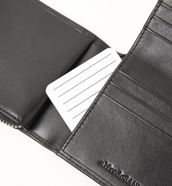 alfredoBANNISTER「スモールレザー三つ折りウォレット」|財布|
