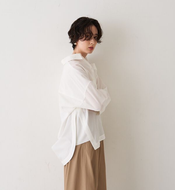 Rouge vif「バックラウンドデザインシャツ」|シャツ・ブラウス|