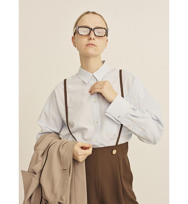 Rouge vif「バックラウンドデザインシャツ」|シャツ・ブラウス|