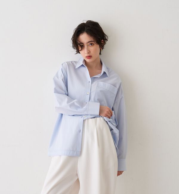 Rouge vif「バックラウンドデザインシャツ」|シャツ・ブラウス|