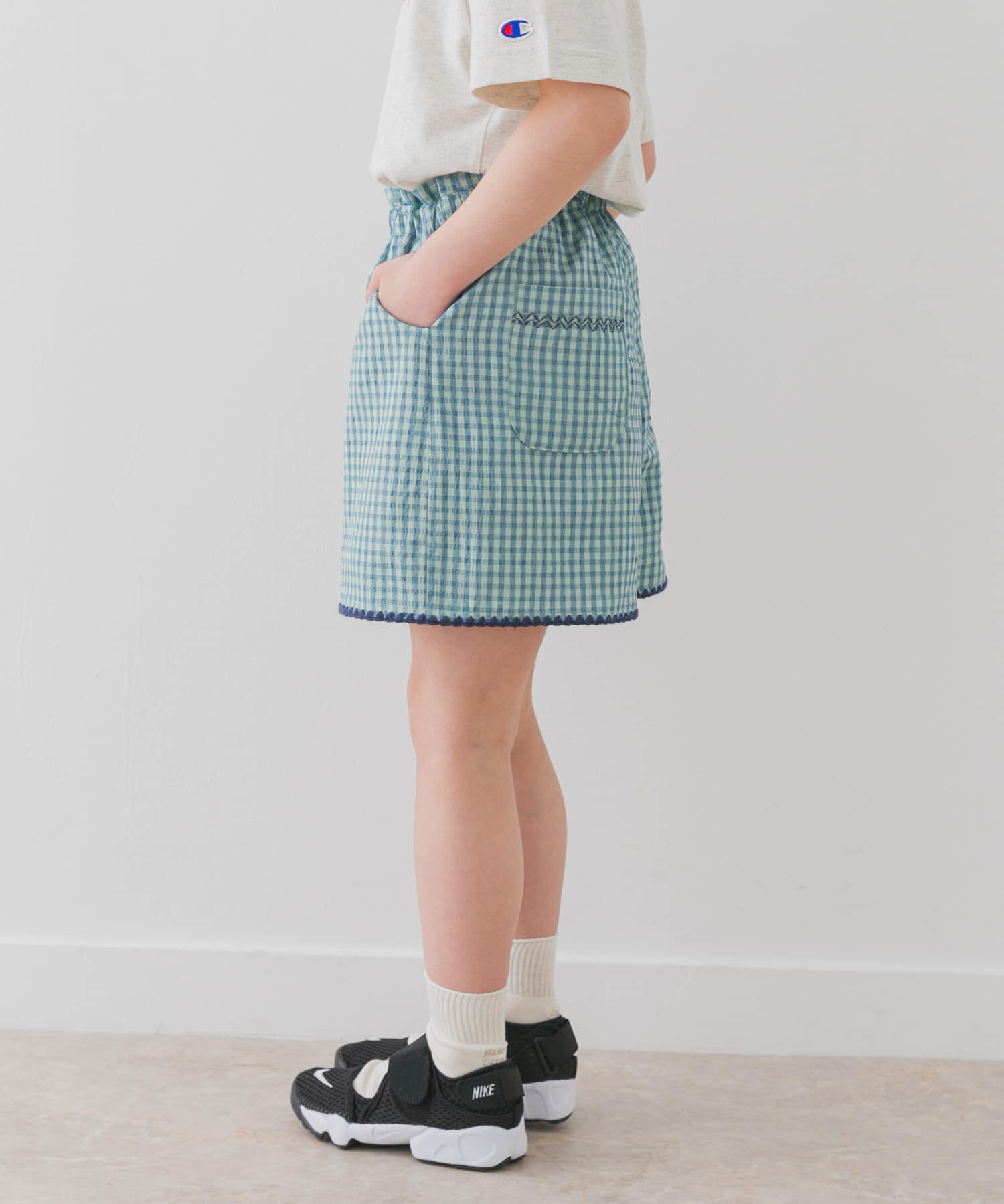 URBAN RESEARCH DOORS「『WEB/一部店舗限定サイズ』チェックキュロット(KIDS)」|その他|