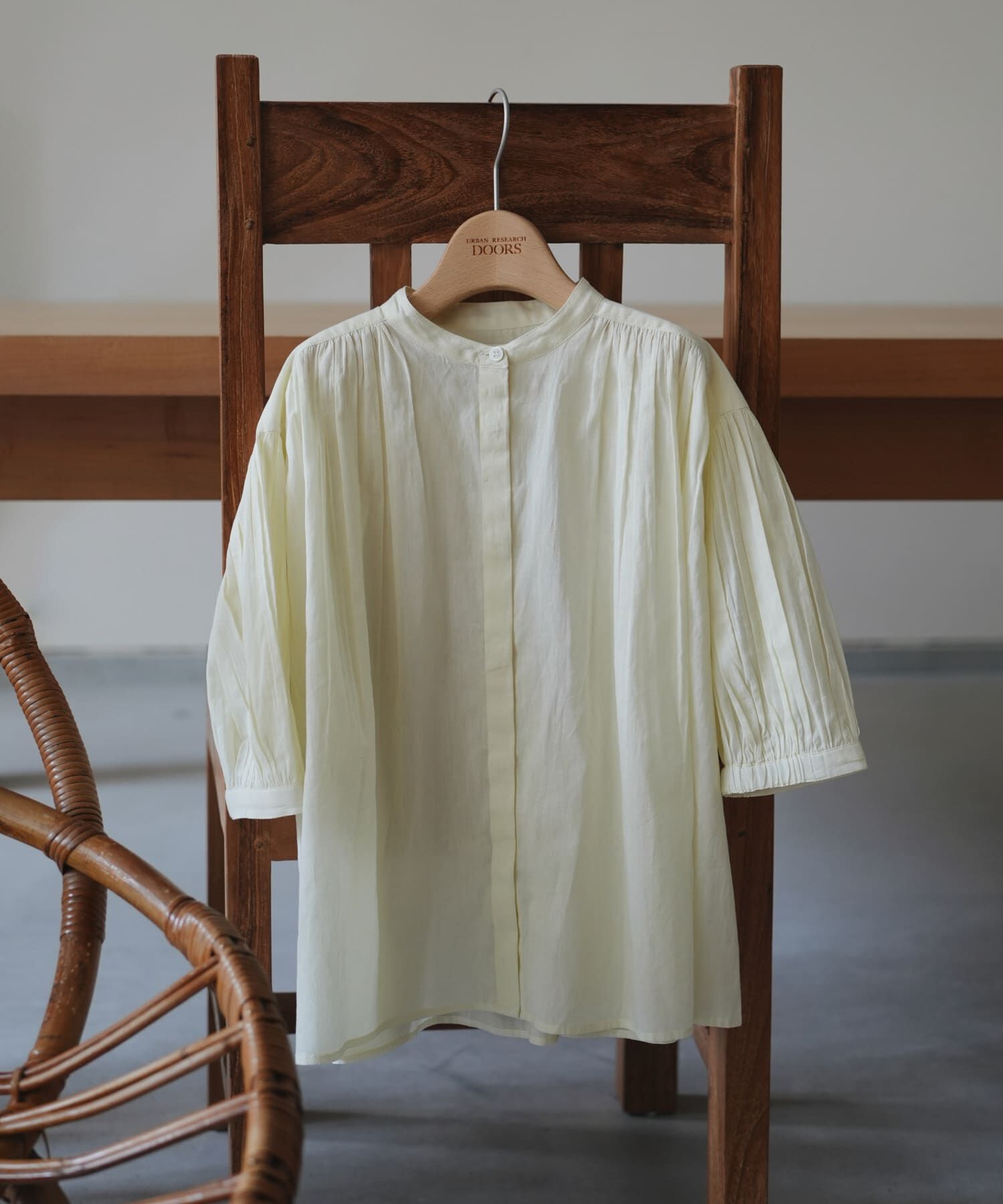 URBAN RESEARCH DOORS「『親子リンク』コットンボイルギャザーブラウス(KIDS)」|その他|