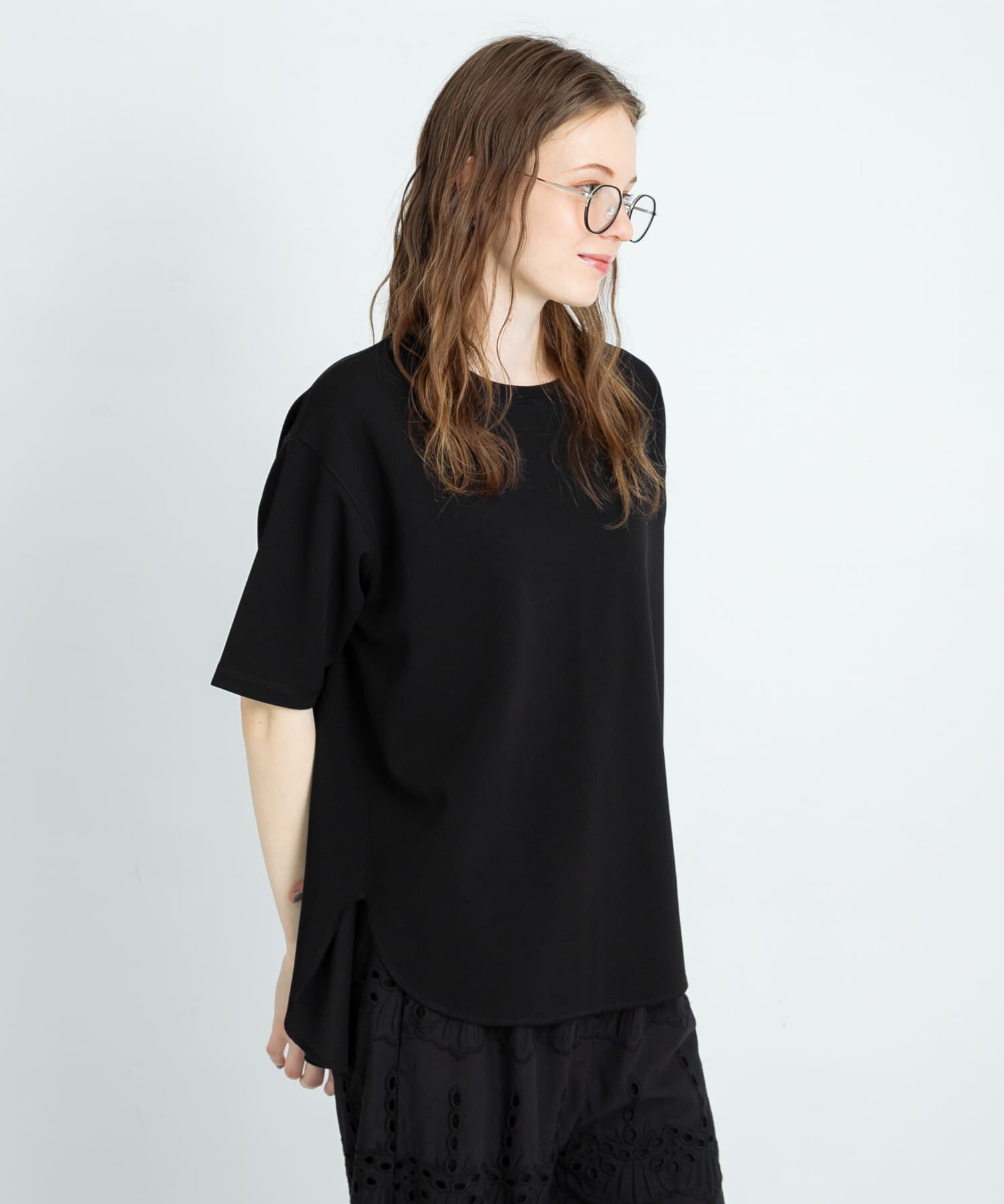 Sonny Label 「カットジョーゼットハーフスリーブプルオーバー」|Tシャツ・カットソー|