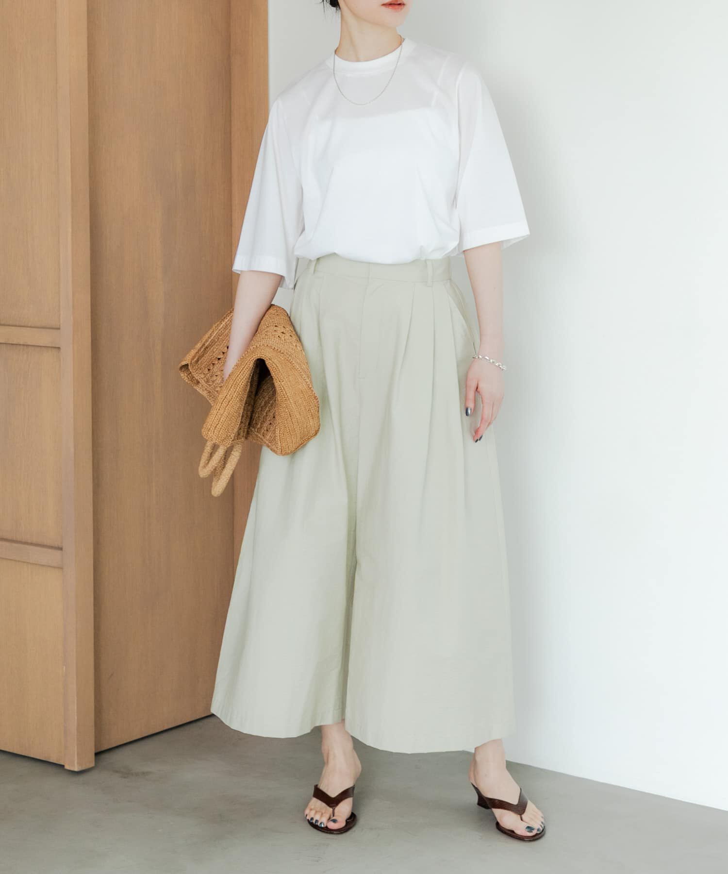 URBAN RESEARCH「スーピマコットンハーフスリーブカットソー」|Tシャツ・カットソー|