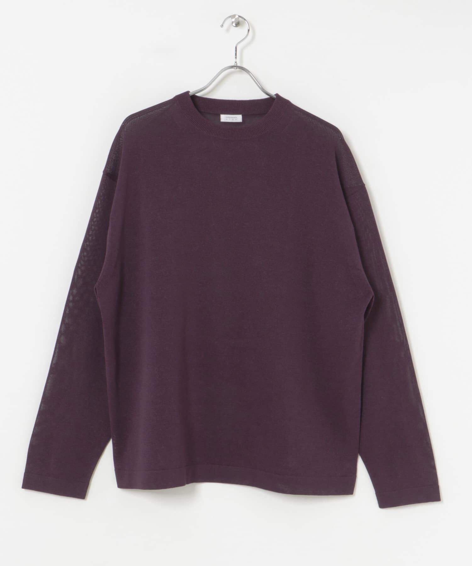 URBAN RESEARCH「『別注』crepuscule&times;UR　Washi Knit Long-Sleeve T-shirts」|ニット・セーター|